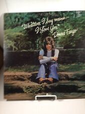Vintage Vinyl LP Donna Fargo Whatever I Say Means I Love You picture