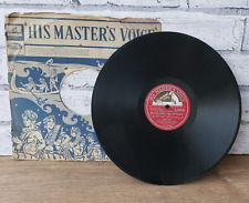 Hindustani Hindi JHUK GAYA AASMAN Movie Song 78 rpm His Master's Voice Record. picture