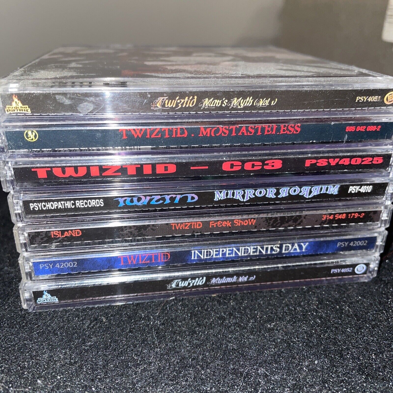 TWIZTID • Man’s Myth Mostasteless CC3 Cryptic Collection Mirror Freek Show MORE
