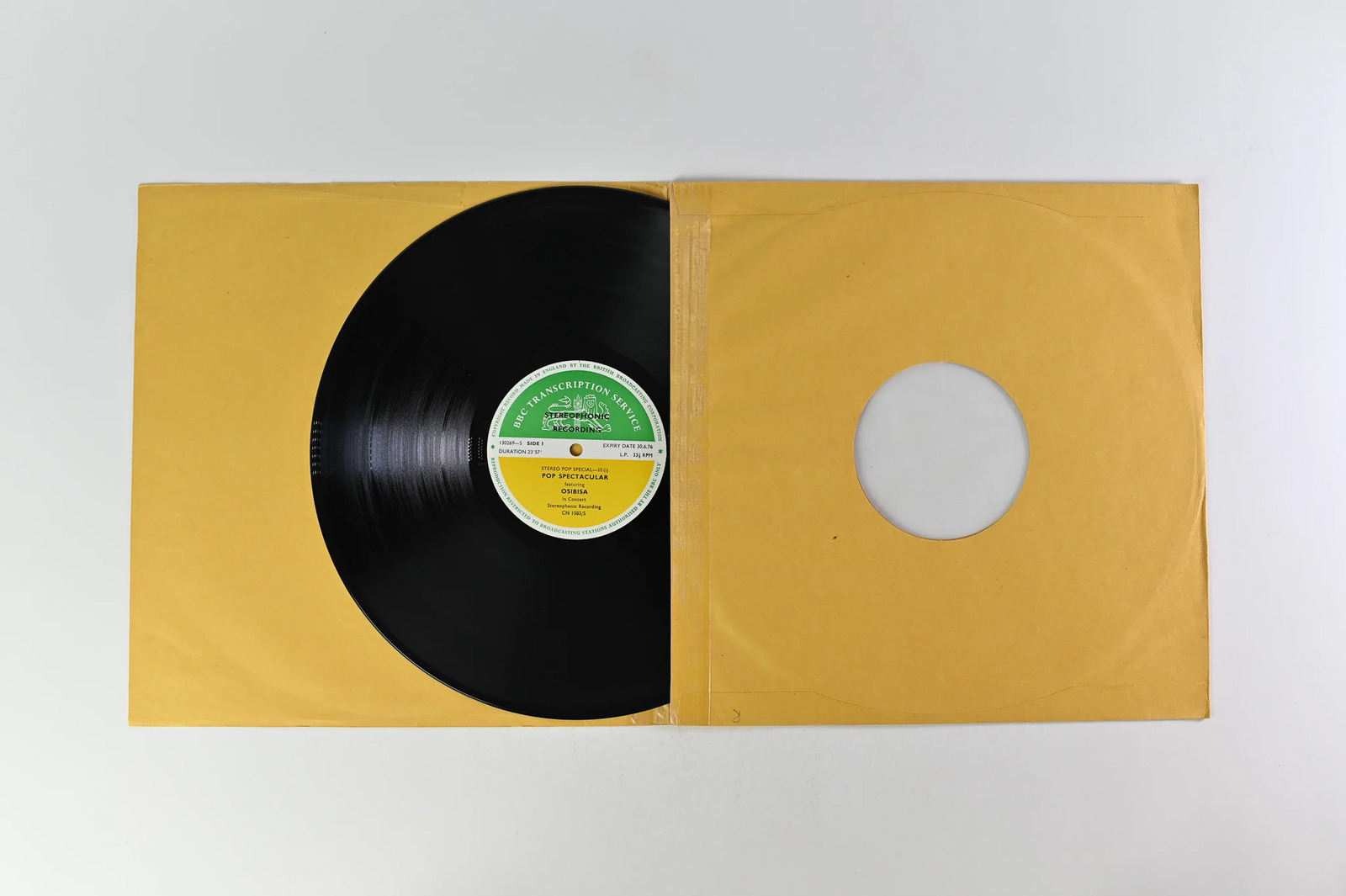 Osibisa - Stereo Pop Special-10 Rare BBC Transcription Live in London 1972 Vinyl