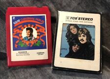 Vtg 8-Track tapes Pair Elvis Presley- Christmas, Dawn- Tony Orlando Tuneweaving  picture