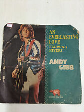 ANDY GIBB AN EVERLASTING LOVE/FLOWING RIVERS RARE SINGLE 45 PS INDIA INDIAN VG+ picture