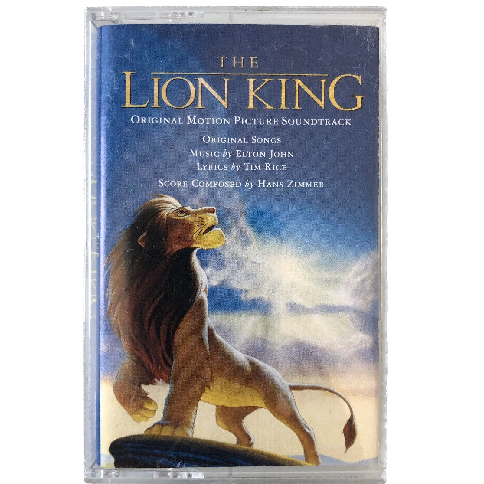 Vintage Disney\'s The Lion King Audio Motion Picture Soundtrack Cassette Tape
