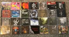 130 METAL CD LOT-MAKE YOUR OWN CD BUNDLE DEATH METAL,BLACK METAL,THRASH METAL  picture