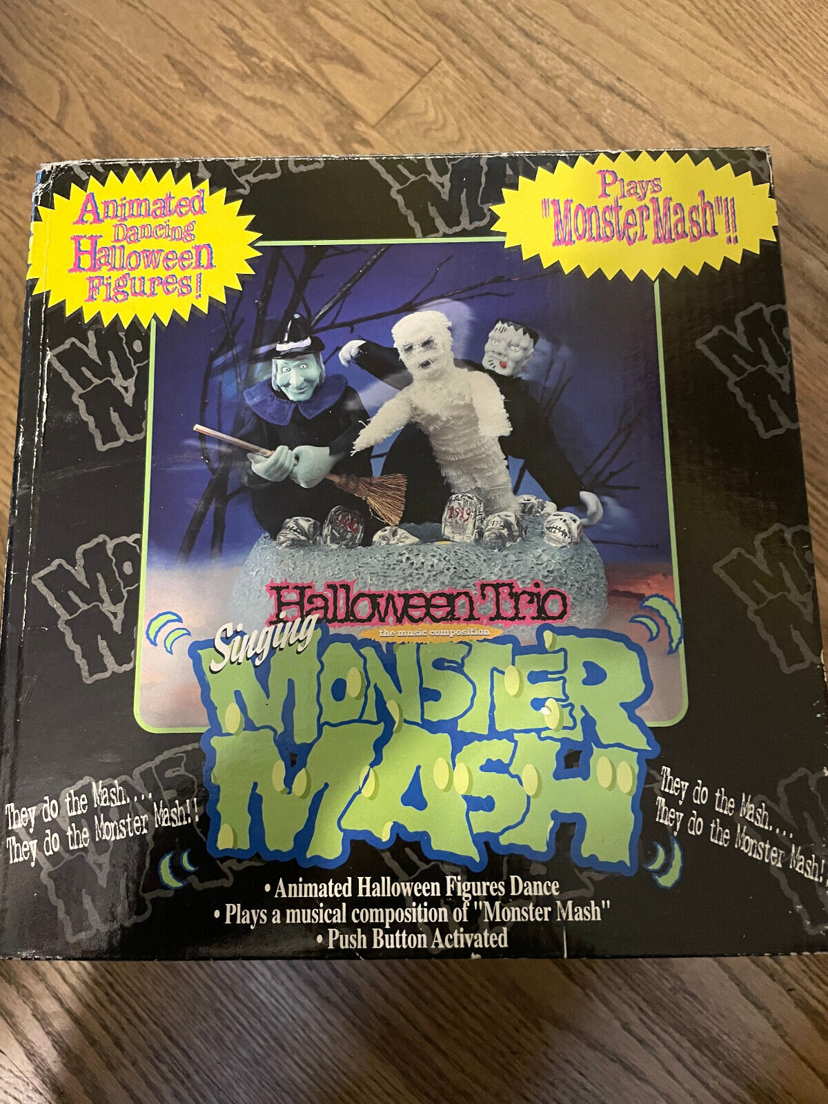 Vintage Gemmy Halloween Monster Mash Trio - BRAND NEW NEVER USED
