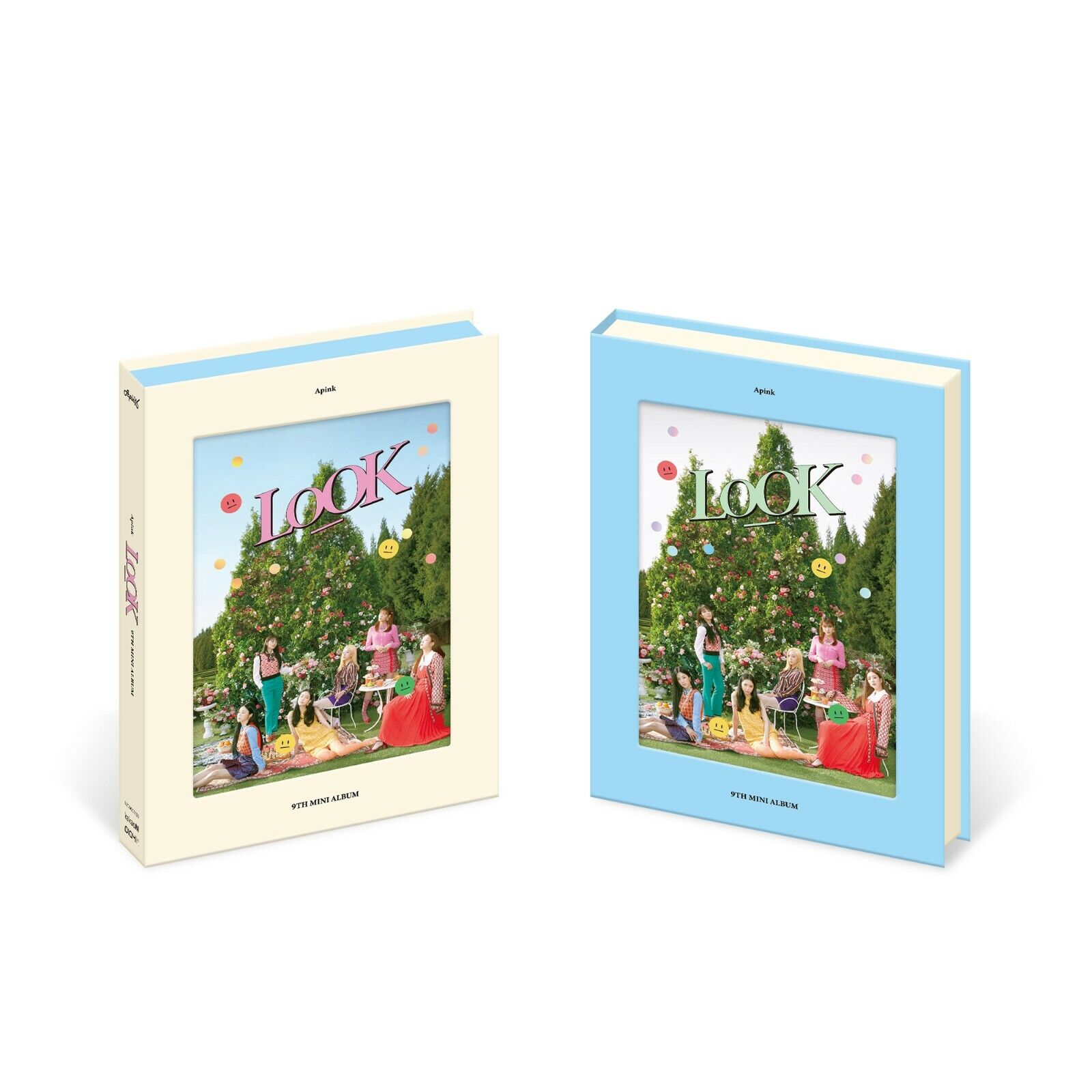 K-POP Apink 9th Mini Album [LOOK] [ 2 PHOTOBOOK + 2 CD ] SET