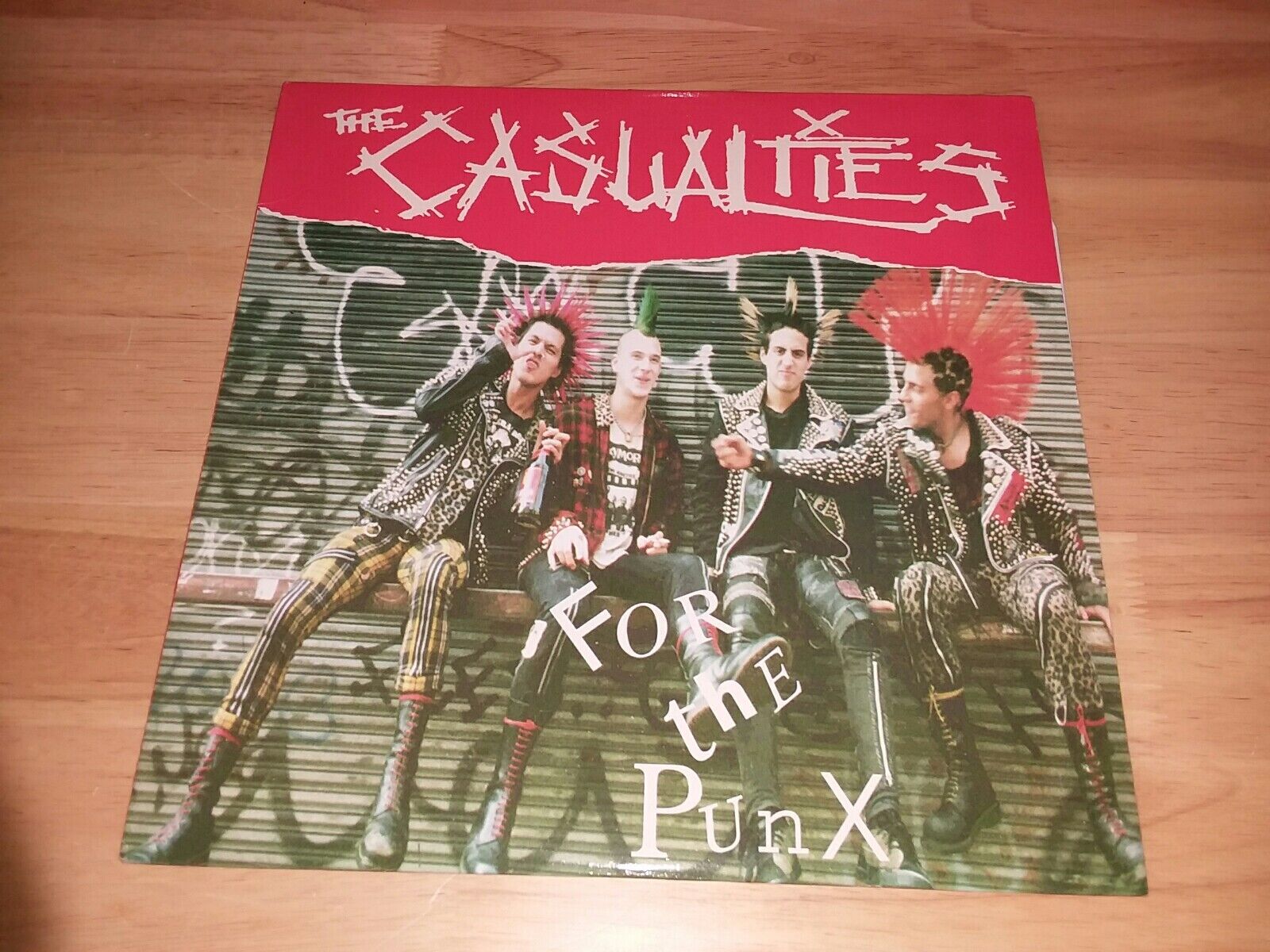 The Casualties - For the Punx Vinyl Punk Record LP 1997 Twr-12097 