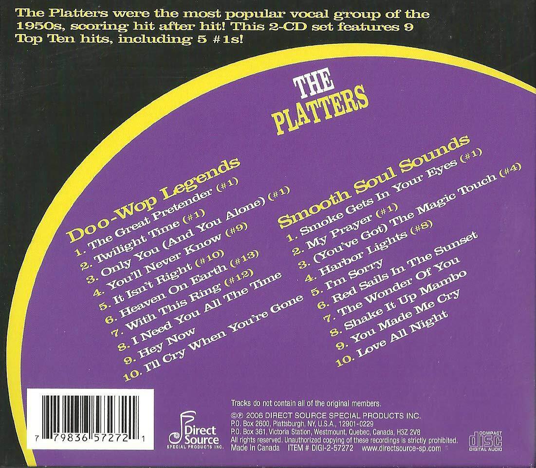 The Platters 9 Top Ten Hits (CD)