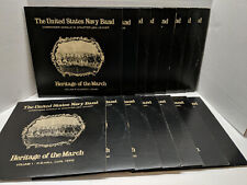 The United States Navy Band Heritage Of The March - Volume 1-15 Vinyl Record Set picture