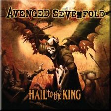 OFFICIAL LICENSED - AVENGED SEVENFOLD HAIL TO THE KING - FRIDGE MAGNET  picture