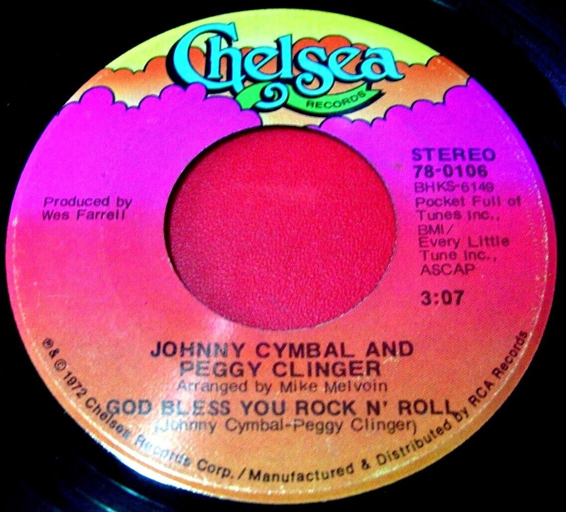 Johnny Cymbal And Peggy Clinger God Bless You Rock N\' Roll 7\