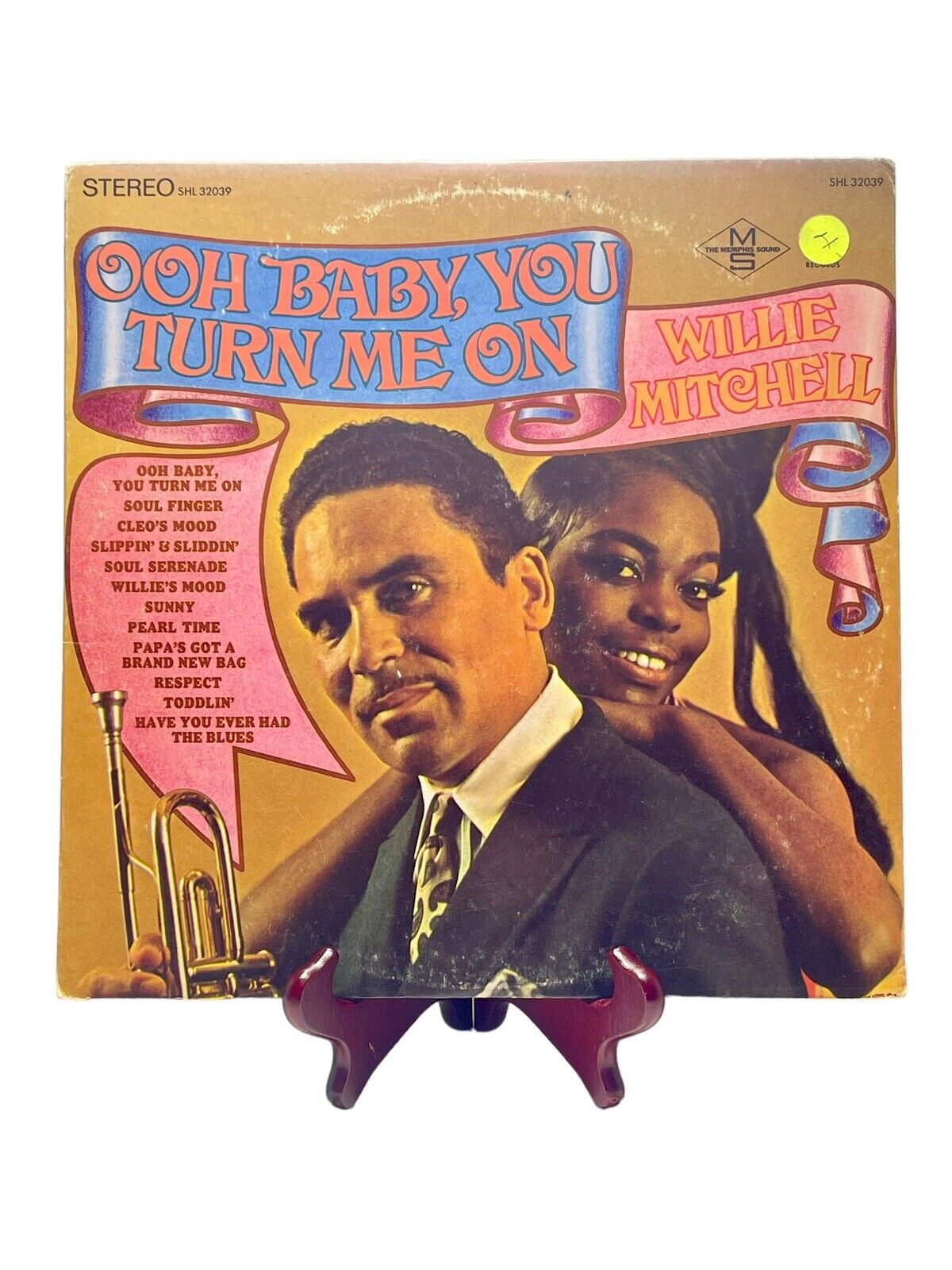 Vintage Willie Mitchell Ooh Baby You Turn Me On SL 32039 