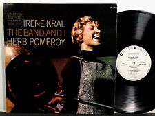 IRENE KRAL HERB POMEROY The Band And I LP UNITED ARTISTS MONO PROMO DG 1959 Jazz picture