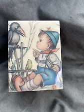 RARE VINTAGE REUGE SWISS MUSIC BOX, IMPOSSIBLE DREAM, BABY AND TGE CROW picture