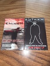 EMINEM “Just Don't Give a Fuck” Cassette Tape & Slim Shady LP SEALED vintage NEW picture