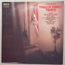 LIVING BRASS PLAY KNOCK THREE TIMES AND OTHER HITS RCA CAMDEN VINYL LP 106-71 picture