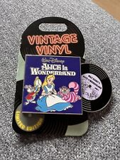 Disney Pin 2019 -  Alice In Wonderland Vintage Vinyl Record Slider Pin LE3000 picture