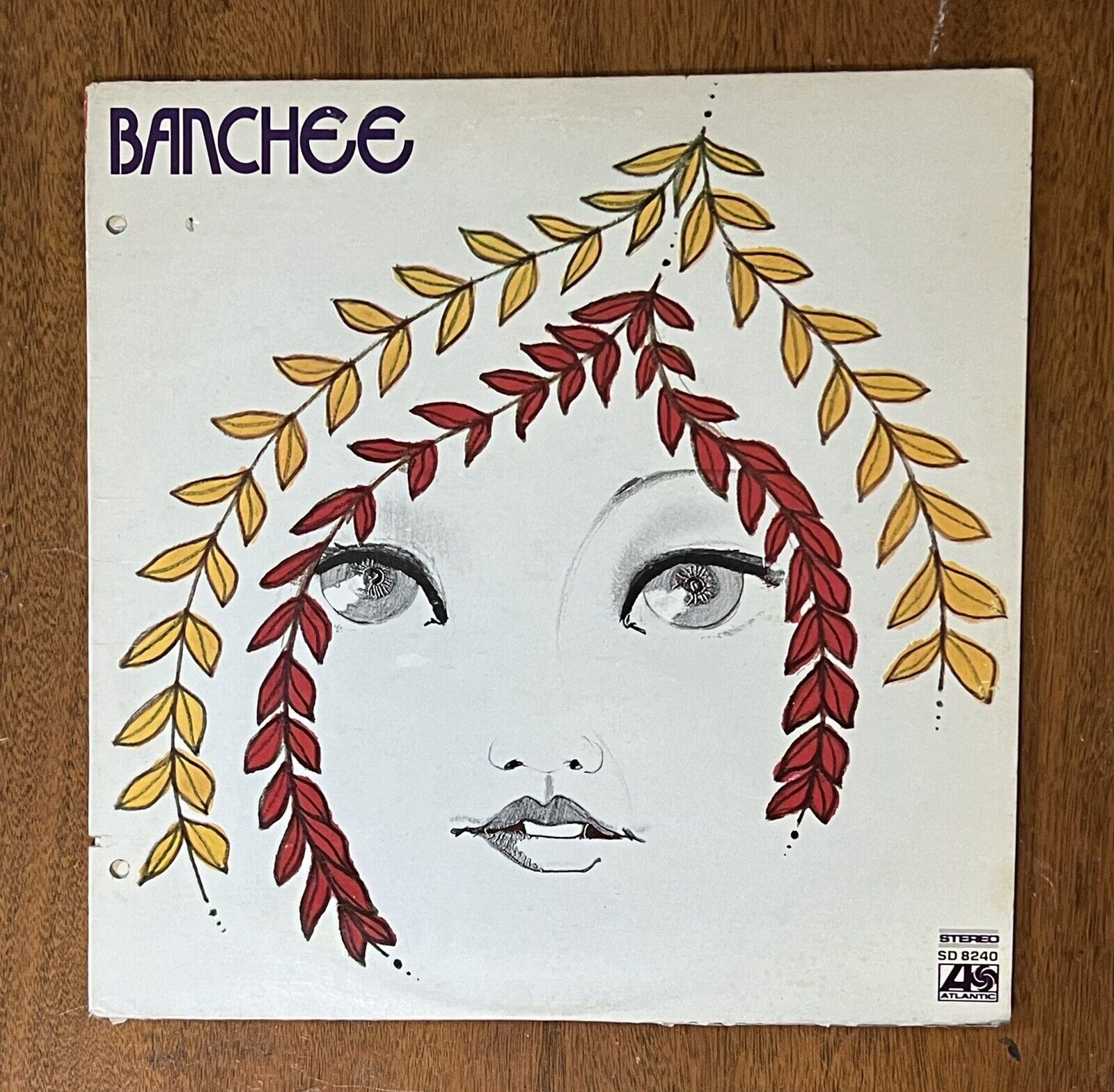 Banchee Self Titled Vinyl LP Atlantic SD 8240 Insert Rare Psychedelic Hard Rock