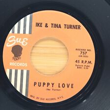 IKE & TINA TURNER - PUPPY LOVE / TRA LA LA LA LA - SOUL 45 SUE picture