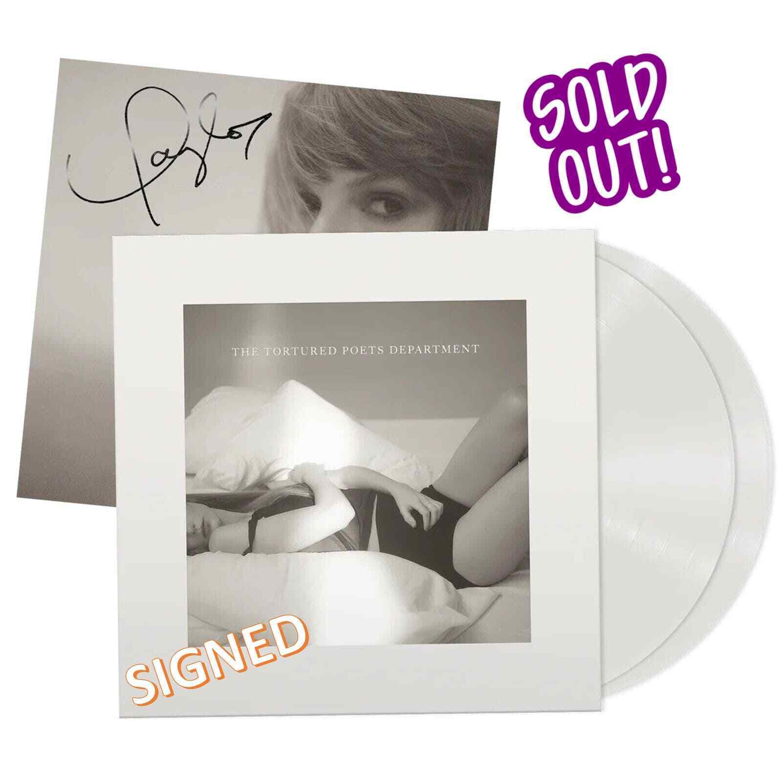 SIGNED - Taylor Swift The Tortured Poets Dept - Vinyl +The Manuscript - Presale