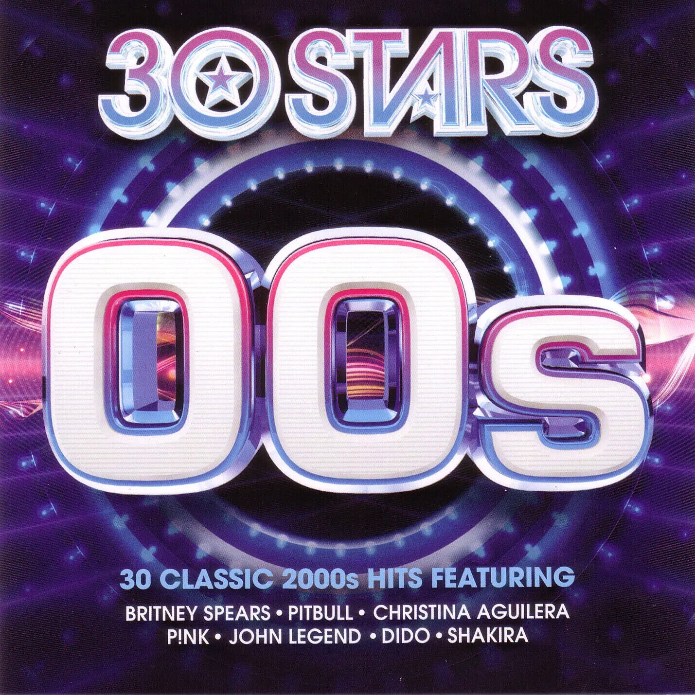 30 Stars, 00s ,NEW 2 CD 30 Hits, Britney Spears, Pink, The Fray, Usher, Pitbull