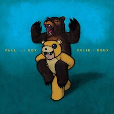 Fall Out Boy FOLIE A DEUX 2LP 15th Anniversary Limited Edition Blue Marble /2500 picture