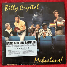 Billy Crystal: Marvelous 1985 A&M Records SP-5096 -WZZO Z-95 PROMO - Comedy picture