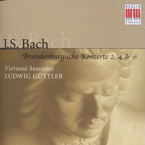 FREE SHIP. on ANY 5+ CDs NEW CD : Bach: Brandenburgische Konzerte 4, 6, 2