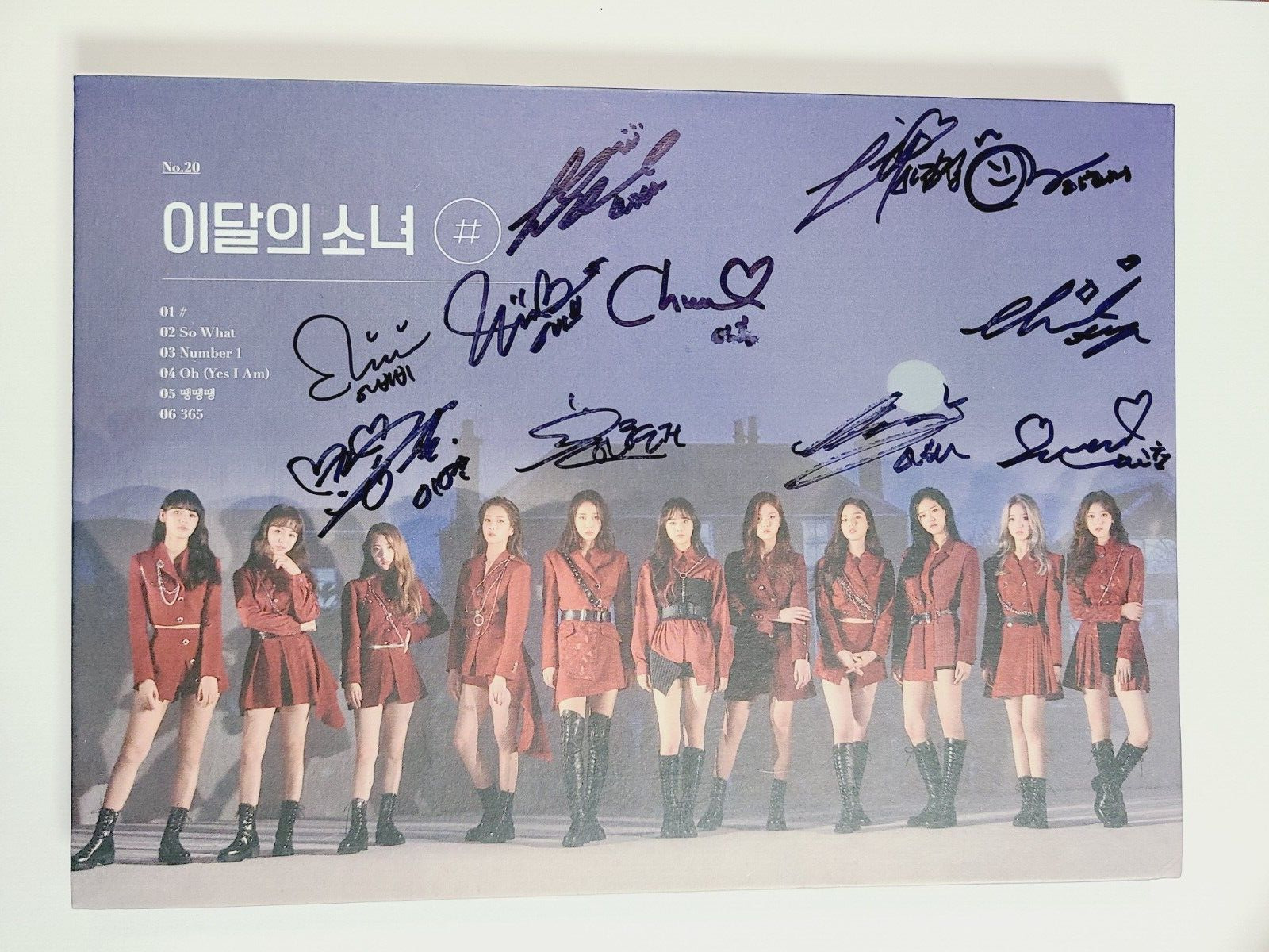 Loona So Waht Autograph Signed Official Album # 2nd Mini Genuine Not For Sale