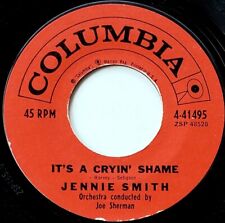 Jennie Smith 45 It's a Cryin' Shame - 1959 Teener - HEAR picture