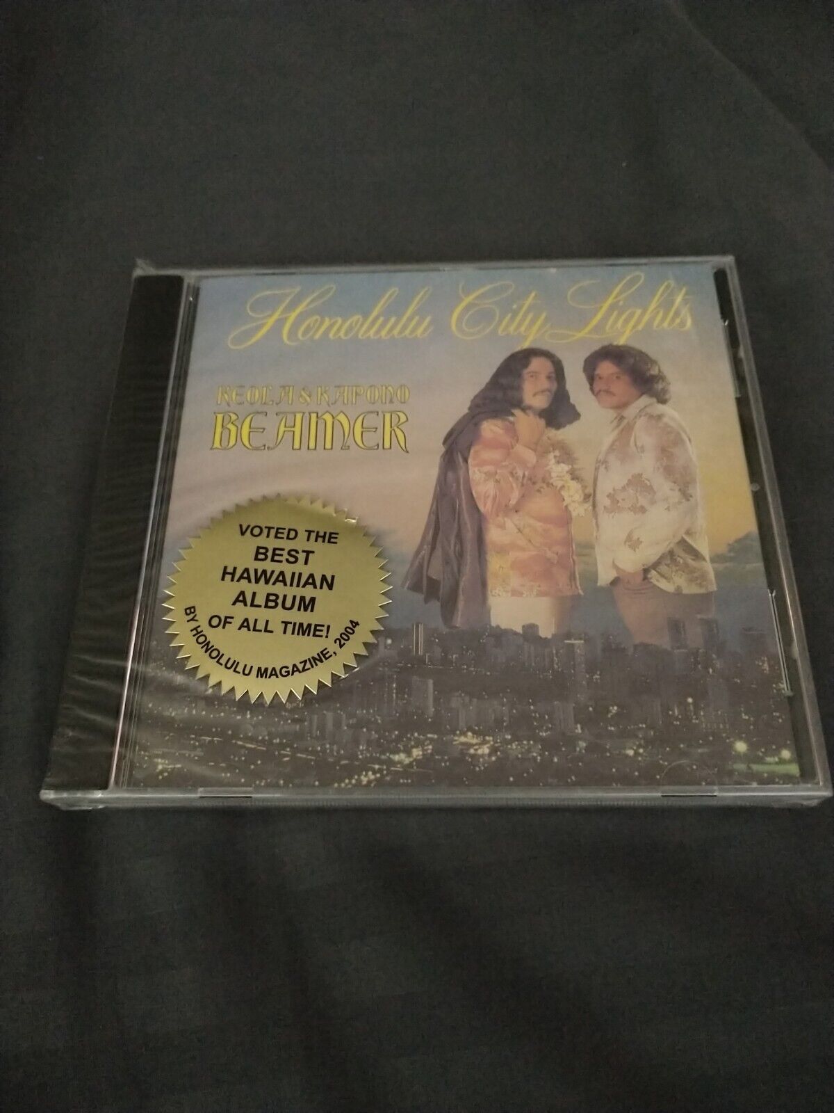 KEOLA & KAPONO BEAMER - HONOLULU CITY LIGHTS MUSIC CD 1987 BRAND NEW ORIGINAL 