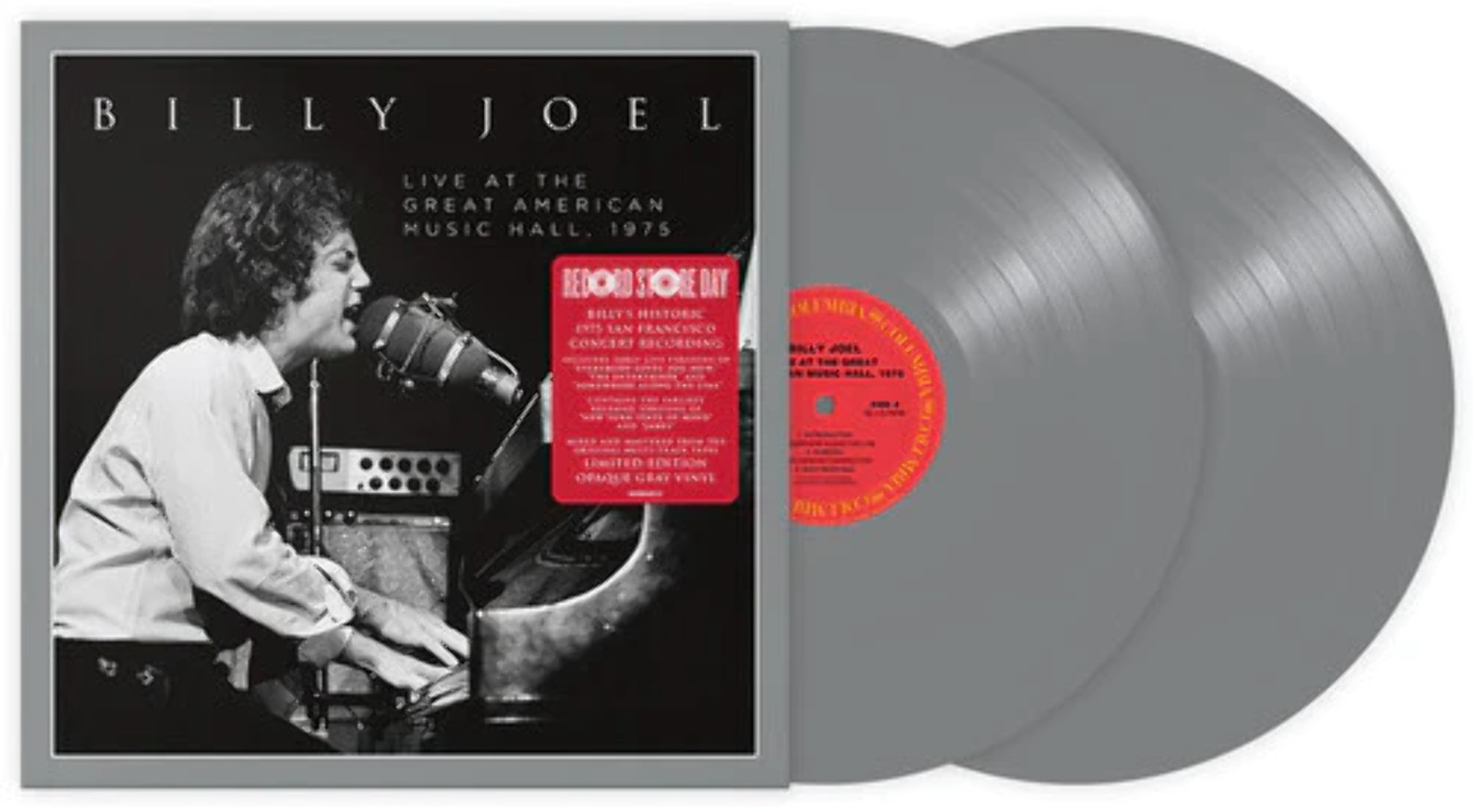 Billy Joel - Live At The Great American Music Hall - 1975 [Gray Vinyl] RSD 2023