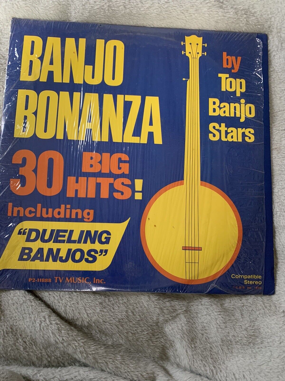 Banjo Bonanza 30 Big Hits By Top Banjo Stars 1973 VINYL Double LP VG