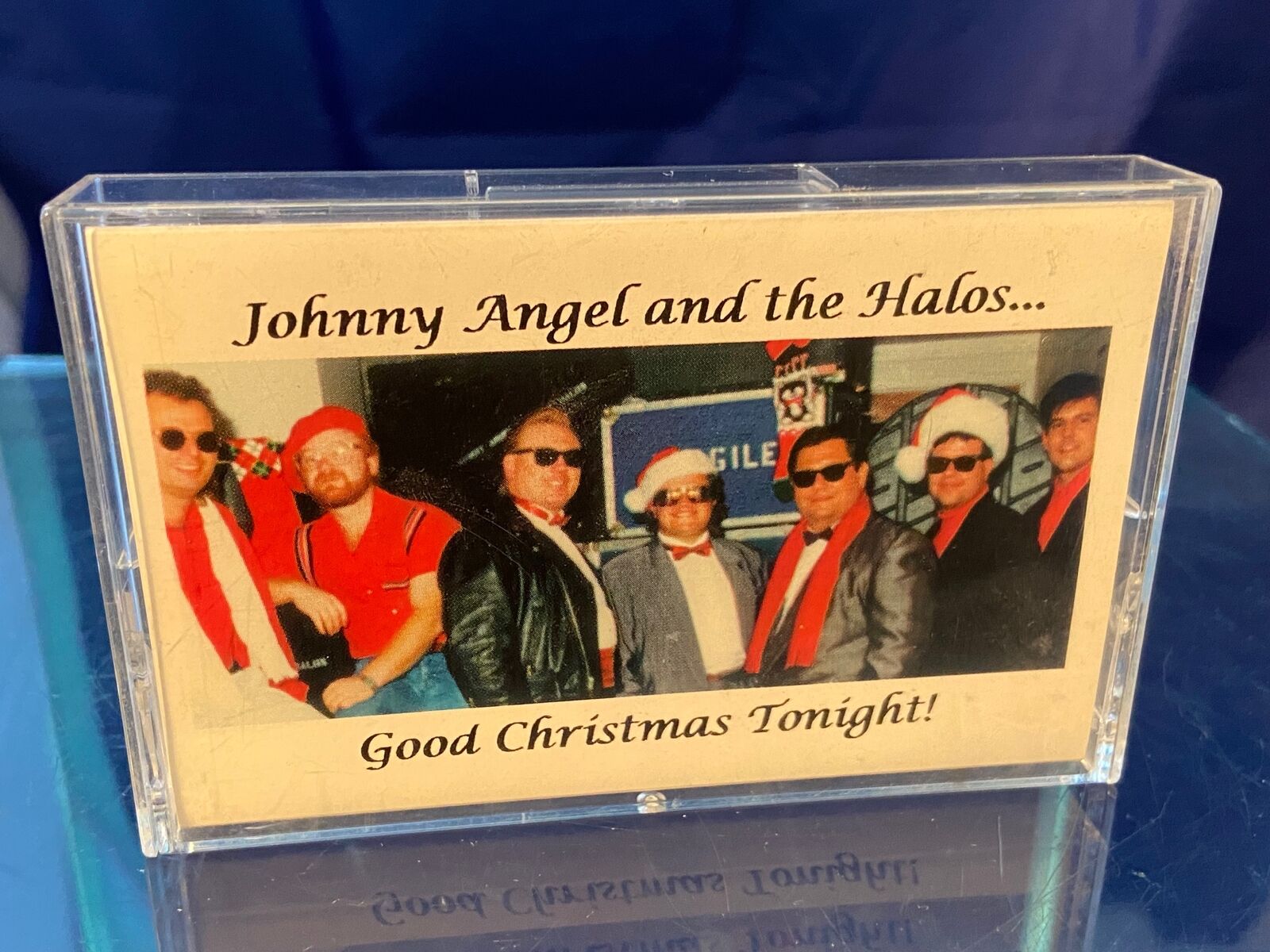 Johnny Angel and the Halos Good Christmas Tonight Vintage Cassette Tape