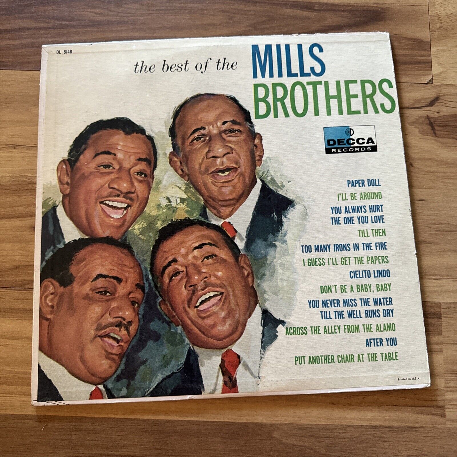 The Mills Brothers The Best Of The Mills Brothers LP Vinyl Record Album