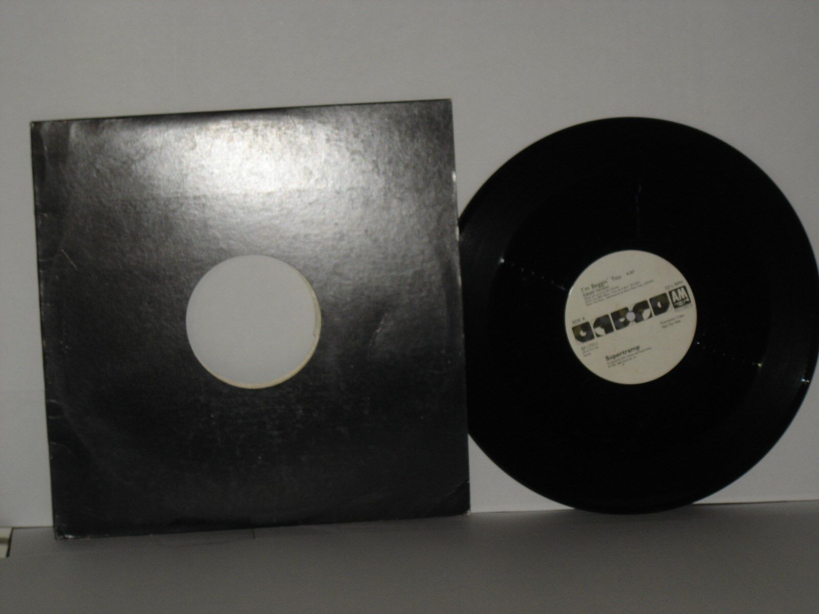 SUPERTRAMP I\'m Beggin\' You x2 Rick Davies 12 inch vinyl promo single A&M 1987