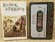 Vintage 1970 Cassette Tape Black Sabbath Self Titled Made In Ireland picture