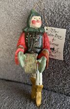 Vintage 1989 House Of  Hatten 12 Days Of Christmas “Drummers Drumming” Ornament picture