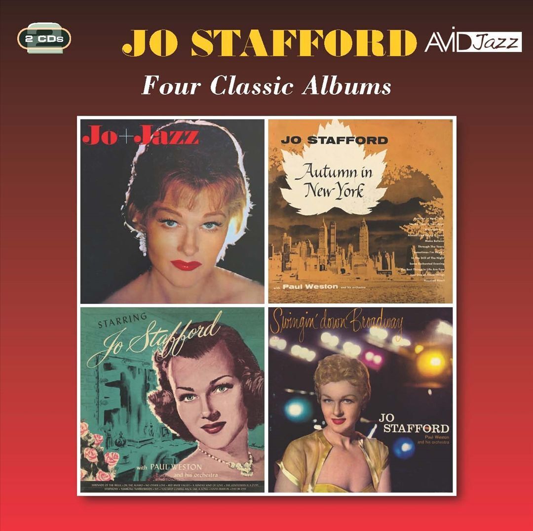 JO STAFFORD - AUTUMN IN NEW YORK / SWINGIN DOWN BROADWAY (2 CD) NEW CD