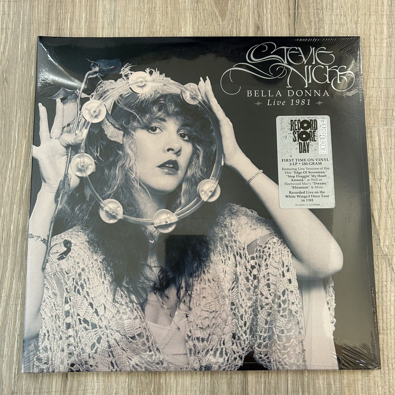 Stevie Nicks Bella Donna: Live 1981  2LP Vinyl LE 10k RSD 2023 Record Store Day