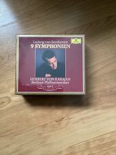 Symphonies 1-9 by Beethoven / Karajan / Bpo (CD, 1990) New Sealed picture