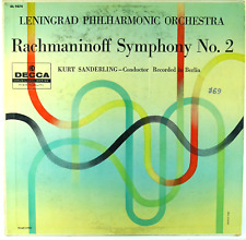 RACHMANINOFF Symphony No. 2 Kurt Sanderling Leningrad DECCA DL 9874 Gold Label picture