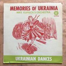 Vintage Mike Kupnicki Orchestra - Memories Of Ukrainia Vinyl Colonial COL-LP-202 picture