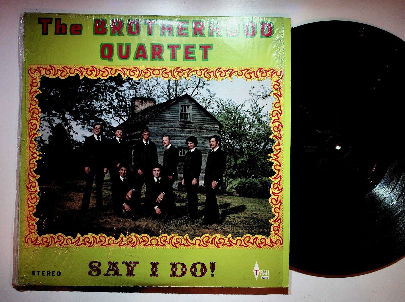 Elizabethton TN Brotherhood Quartet Say I Do Gospel Vinyl LP Record VG+