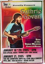 GUTHRIE GOVAN 2005 CLINIC POSTER - EXTREMLY RARE picture