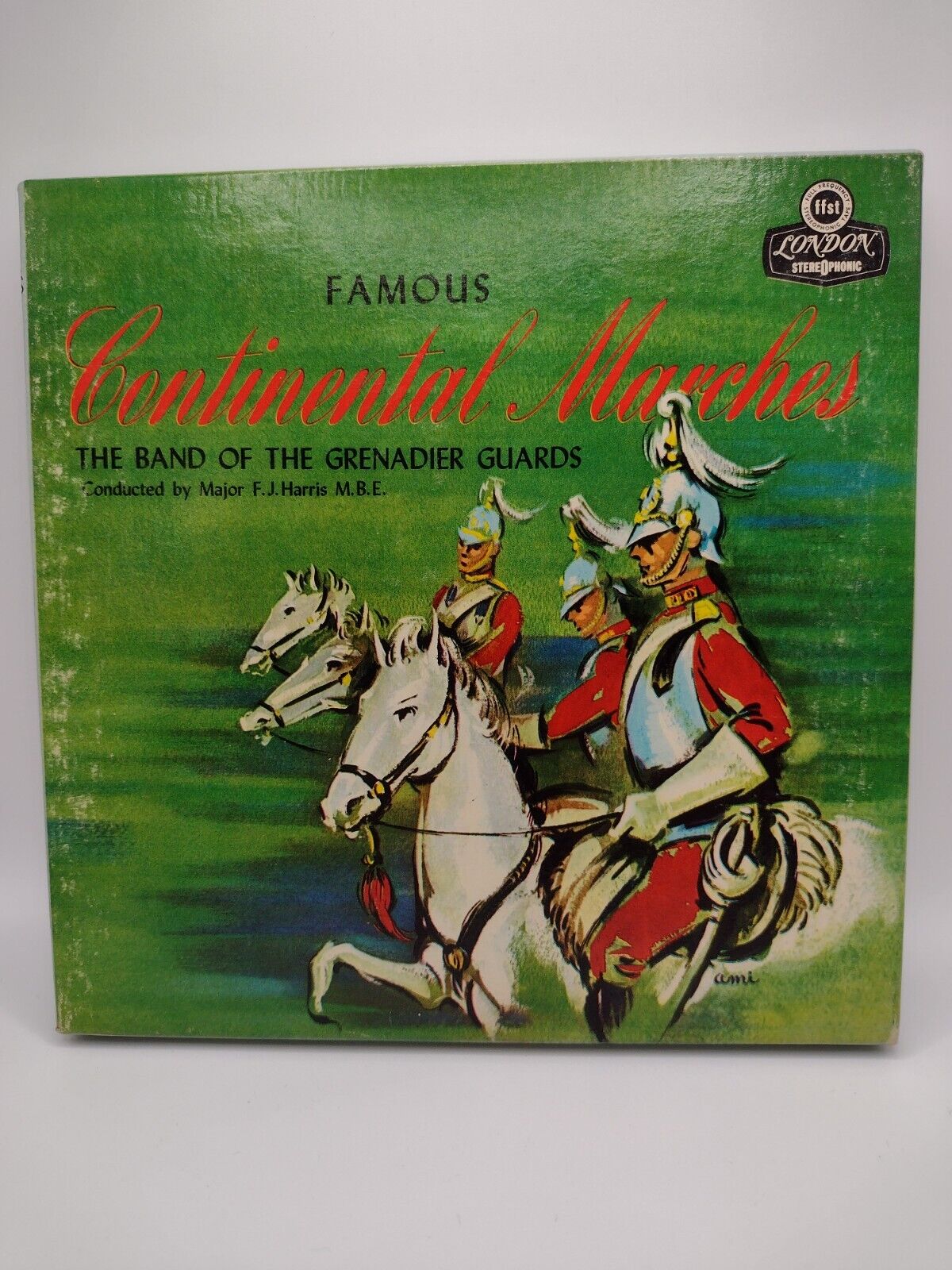 FJ HARRIS Famous Continental Marches REEL TO REEL 7 ½ IPS London LPM-70023