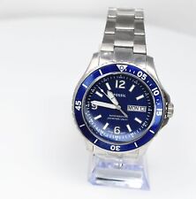 FOSSIL FB-02 Three-Hand Date Stainless Steel Watch FS5691 picture