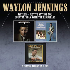 Waylon Jennings Just to Satisfy You/Country Folk With the Kimberlys/Waylon (CD) picture