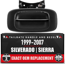 Tailgate Handle and Bezel Compatible with 1999-2007 Chevy Silverado GMC Sierra 1 picture
