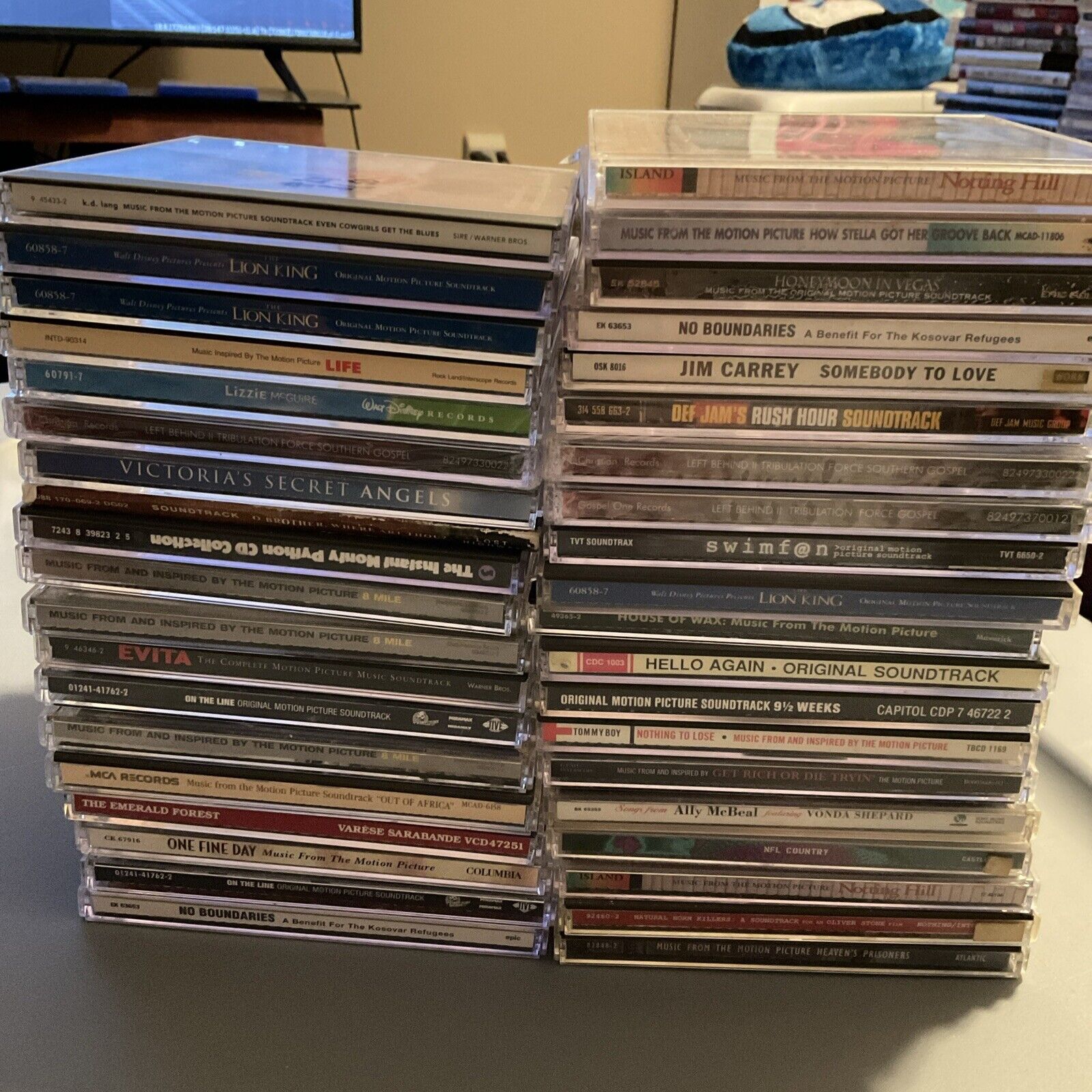 Lot of 39 Movie Soundtrack CDs Lot O Brother Where Art There + Rap +++++